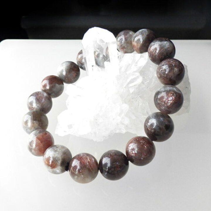 楽天市場】プラチナサンストーン ブレスレット 13mm玉 天然石  