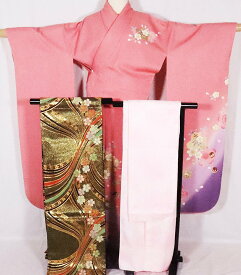 ＼ 20％offクーポン ／ 振袖 長襦袢 袋帯 セット Lサイズ ki24232 美品 振袖3点セット レディース 成人式 リサイクル 中古まとめ買い 在庫限り ギフト 激安 まとめ買い 在庫限り 当日発送 即納 最強翌日配送 送料無料 ギフト ギフト