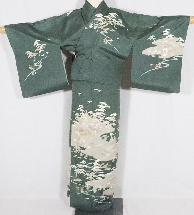 楽天市場】＼ 20％offクーポン ／ 手織り紬 訪問着 袷 正絹 茶屋辻
