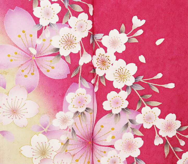 楽天市場】＼ 20％offクーポン ／ 【】本振袖☆正絹☆桜花 トール 