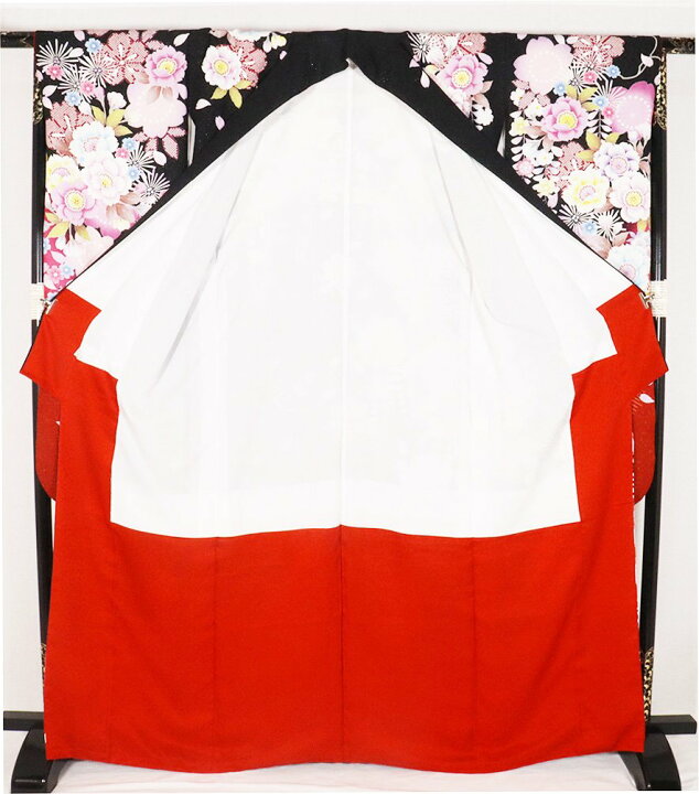 楽天市場】＼ 20％offクーポン ／ 本振袖 正絹 黒 ローズピンク 赤 桜 