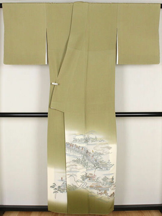 楽天市場】＼ 20％offクーポン ／ 色留袖 袷 正絹 刺繍 京風景 Mサイズ
