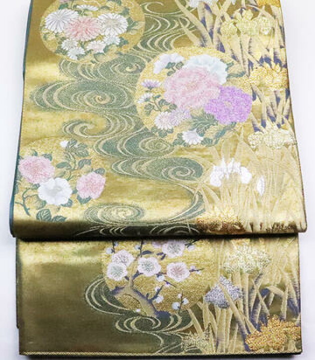 楽天市場】＼ 20％offクーポン ／ 【一点物】留袖用 袋帯 正絹 金箔 