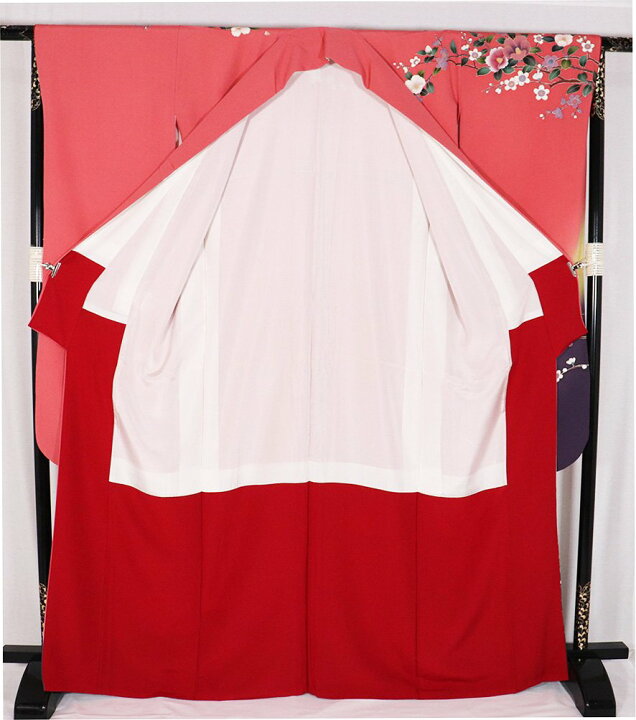 楽天市場】＼ 20％offクーポン ／ ＼ 特売品 ／ 本振袖 正絹 濃ピンク 