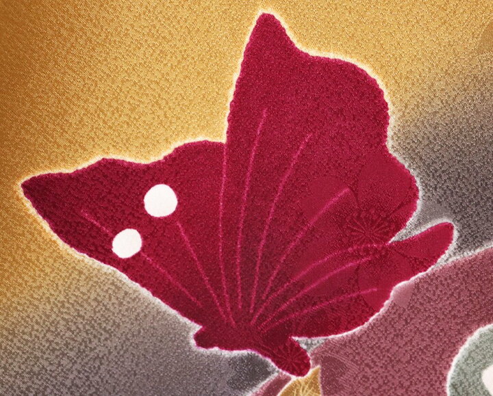 楽天市場】＼ 20％offクーポン ／ 【一点物】【】振袖☆正絹☆絞り 