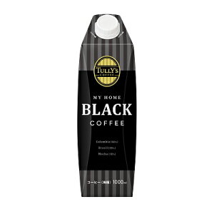 *ɓ TULLYfS COFFEE MY HOME BLACK COFFEE pbN 1000ml 6{/ʓrZkC/B 250~  370~