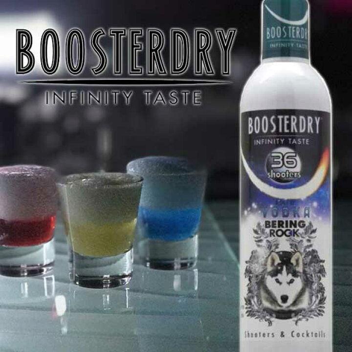 泡アゲ大人気 350ml 6本 アルコール３３ ウオッカ カクテル ショットグラス約35杯分インスタ映え パリピ酒 パーティーゲーム フランス生まれのショットドリンクスピリッツ ブースタードライ 正規品 21年ファッション福袋 正規品