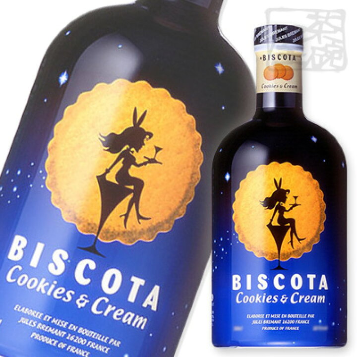 楽天市場】ビスコタ クッキー＆クリームリキュール 正規 16% 200ml 
