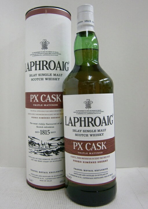 楽天市場】ラフロイグ PXカスク トリプルマチュアード 並行 48% 1000ml  