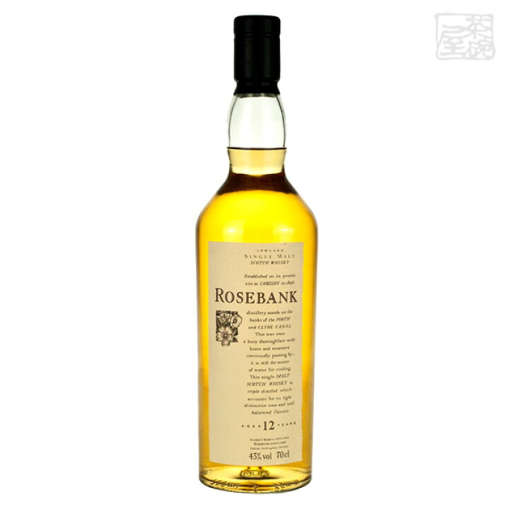 楽天市場】【送料無料】ローズバンク 12年 花と動物シリーズ 43% 700ml  