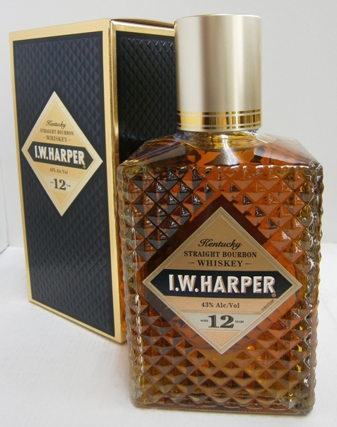 I・W・ハーパー（IWハーパー） 12年 正規 43% 750ml バーボンウイスキー | 酒の茶碗屋　楽天市場店