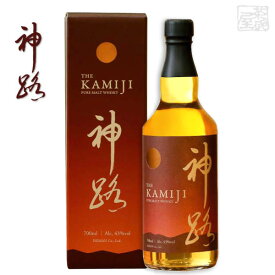 ピュアモルトウイスキー 神路 （KAMIJI） 43度 700ml ピュアモルト ウイスキー 伊勢萬
