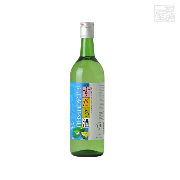 徳島県産のすだち果汁に、ほんのり甘いハチミツと清酒をプラス 鳴門鯛 すだち酒 8度 720ml リキュール しゅムリエ