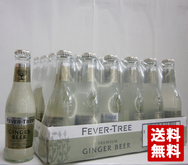 Fever Tree Ginger Beer 送料無料 フィーバーツリー プレミアム ジンジャービア 0ml 24本