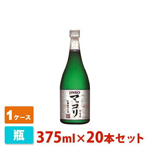 ���I JINRO (�W����) �}�b�R�� 6�x 375ml 20�{(1�P�[�X) ���L���[��
