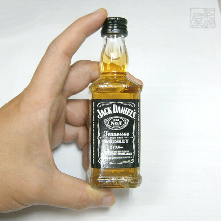 楽天市場】ジャックダニエル ブラック ミニチュア 40度 50ml バーボン 