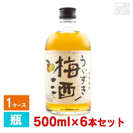 江井ヶ嶋 白玉ういすきー梅酒 14度 500ml 6本セット