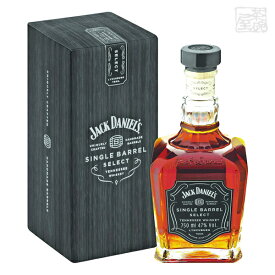 ジャックダニエル シングルバレル セレクト 並行 47% 750ml テネシーウイスキー (バーボン）