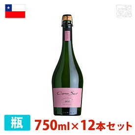 【送料無料】コノスル スパークリングワイン ロゼ 750ml 12本セット ロゼ泡 ワイン 辛口 チリ