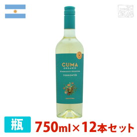 クマ オーガニック トロンテス 750ml 12本セット 白ワイン 辛口 アルゼンチン