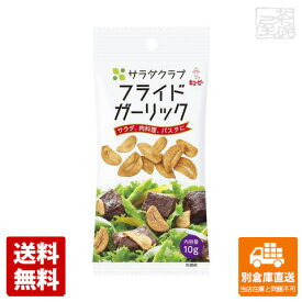 QP サラダクラブ フライドガーリック 10g x12個 【送料無料 同梱不可 別倉庫直送】