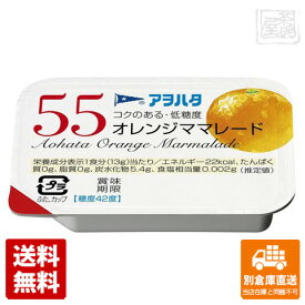 アヲハタ 55 オレンジママレード 13g x 24個 【送料無料 同梱不可 別倉庫直送】