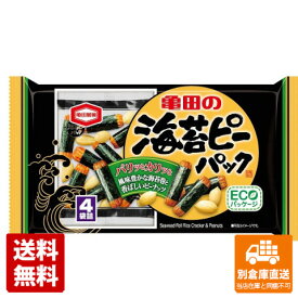 亀田製菓　海苔ピーパック　85g　x 12 【送料無料 同梱不可 別倉庫直送】