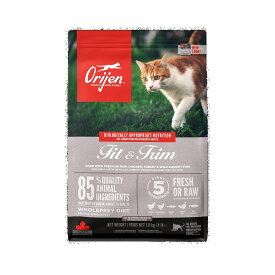 【31日まで最大10万ポイント当たる！エントリー＆抽選要】オリジン　フィット＆トリムキャット 1.8kg【キャットフード】【正規品】