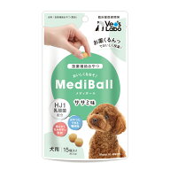 【15日はポイントアップ】【メール便送料無料】Vet'S Labo ベッツラボ メディボール 犬用 ささみ味 15個…