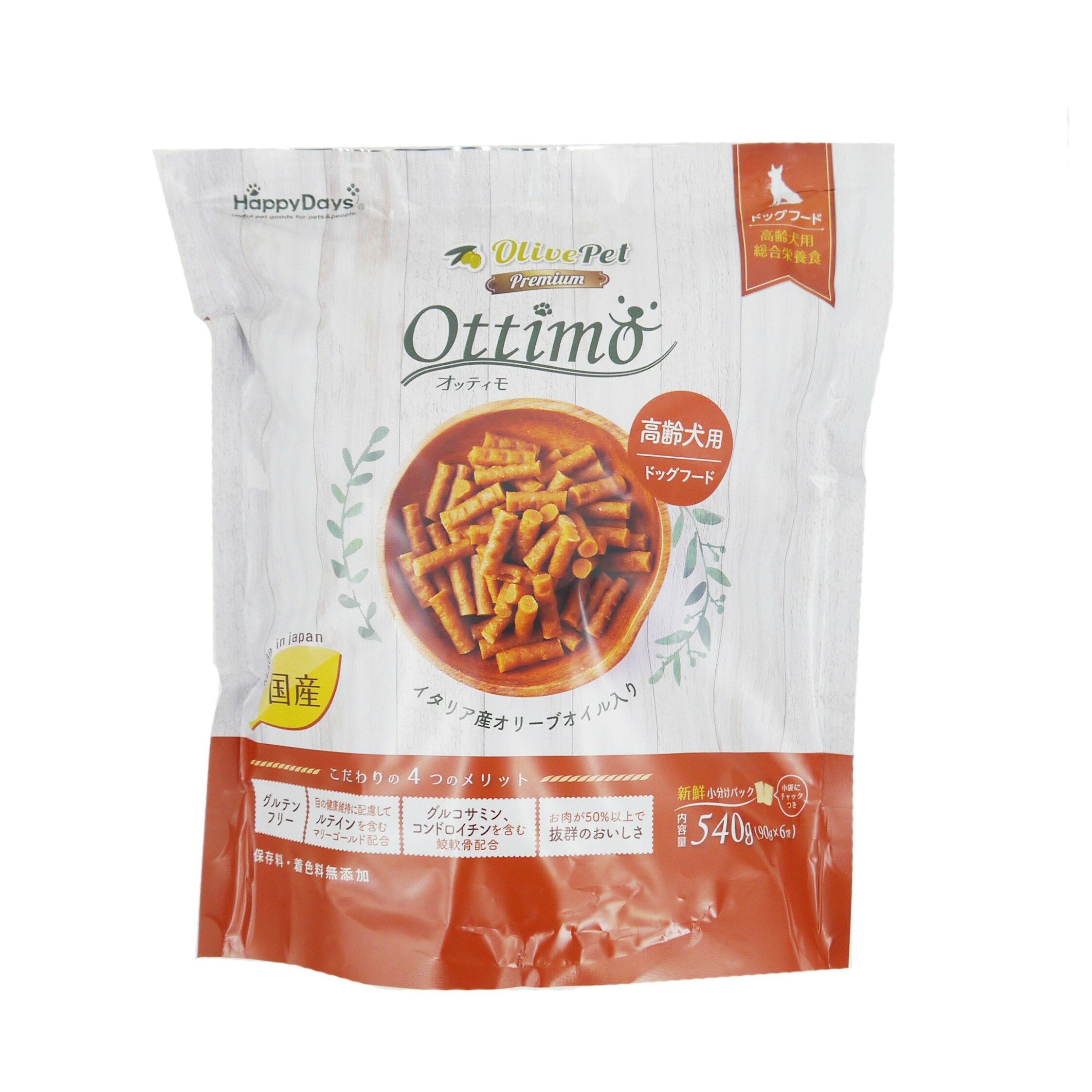 ペットプロ Happy Days Olive Pet オッティモ高齢犬用の商品画像