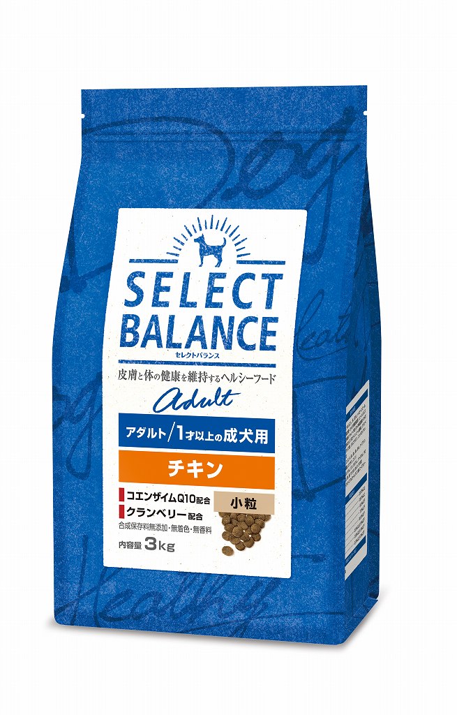セレクトバランス セレクトバランス アダルト 1才以上の成犬用チキン小粒/中粒の商品画像