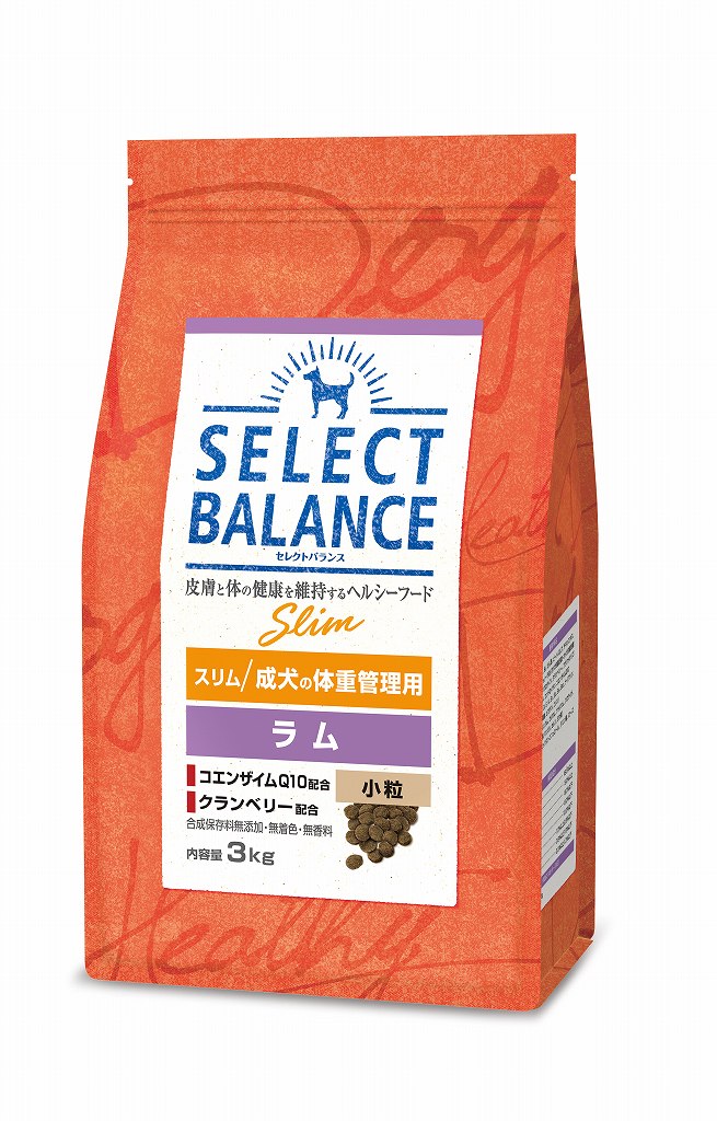 セレクトバランス セレクトバランス スリム 成犬用の体重管理用ラム小粒の商品画像