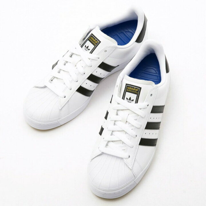 楽天市場 アディダス Adidas D Superstar Vulc Adv スニーカー メンズ 男性用 スーパースター バルク ローカット 靴 ホワイト ブラック メンズ レディース 新品 おしゃれ ランニング 40代 ブランド Salada Bowl おしゃれブランド通販