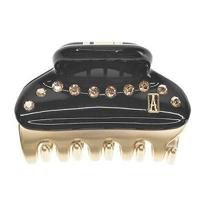 ANTh hD p ALEXANDRE DE PARIS wAANZT[ PINCE VENDOME CLIP S 4.5CM pX @h[ wA Nbv STCY ICC45-14339-03 N3 NOIR ubN{S[h