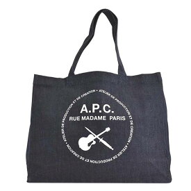 アーペーセー A.P.C. バッグ トートバッグ 肩掛け M61440 COCSX IAI デニム SHOPPING GUITARE POI ショッピング ギター ポワニャール INDIGO ネイビー