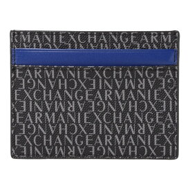アルマーニエクスチェンジ ARMANI EXCHANGE カードケース 薄型 958053 CC831 00020 ブラック＋ブルー