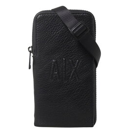 アルマーニエクスチェンジ ARMANI EXCHANGE モバイルポーチ ショルダー 958428 2R836 00020 スマホポーチ 斜めがけ 携帯ポーチ ブラック