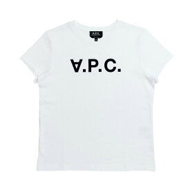 アーペーセー A.P.C. レディース ウイメンズ 半袖 Tシャツ トップス アパレル F26588 COBQX IAK VPC BLANC W'S T-SHIRT DARK NAVY ホワイト XS S M L