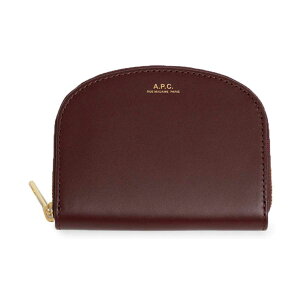 �A�[�y�[�Z�[ A.P.C. �R�C���P�[�X ���K���� F63219 PXAWV GAE DEMI-LUNE COMPACT WALLET �n�[�t���[�� �R���p�N�g �E�H���b�g VINO �{���h�[�n
