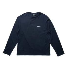 アーペーセー A.P.C. メンズ 長袖Tシャツ ロングTシャツ ロンT トップス アパレル H26192 COFDW IAK FRANKIE T-SHIRT フランキー DARK NAVY ダークネイビー S M L