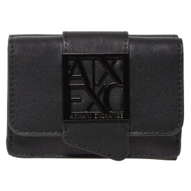 アルマーニエクスチェンジ ARMANI EXCHANGE 三つ折り財布 948485 0A874 00020 小銭入れ付 三つ折り ミニ財布 ブラック