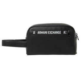 アルマーニエクスチェンジ ARMANI EXCHANGE ポーチ 958410 1A803 06021 ハンドポーチ マルチケース 小物入れ ブラック