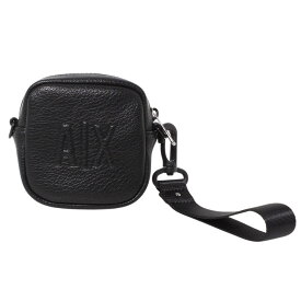 アルマーニエクスチェンジ ARMANI EXCHANGE ポーチ 958425 2R836 00020 ストラップ付 スクエア ミニポーチ 小物入れ ブラック