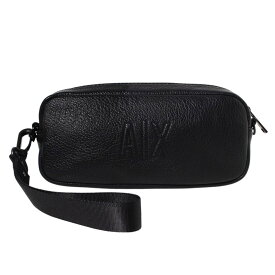 アルマーニエクスチェンジ ARMANI EXCHANGE ポーチ 958426 2R836 00020 ストラップ付 レクタングルポーチ 小物入れ ブラック