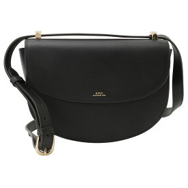 アーペーセー A.P.C. バッグ ショルダーバッグ 肩掛けバッグ 斜め掛けバッグ PXAWV F61161 LZZ BLACK bbap00121l SAC GENEVE ジュネーヴ クロスボディ レディース ブラック 本革 レザー