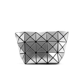 BAO BAO ISSEY MIYAKE バオ バオ イッセイ ミヤケ 三宅一生 ポーチ BB76AG045 PRISM 91 シルバー 小物入れ コスメ メンズ レディース ブランド おしゃれ シンプル コスメポーチ ファスナー カジュアル 化粧ポーチ 誕生日 母の日プレゼント