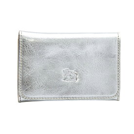 イルビゾンテ IL BISONTE 名刺入れ SCC004 SI101 CLASSIC CARD CASE クラシックカードケース SILVER SI101 シルバー