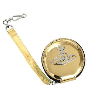 ���B���B�A���E�G�X�g�E�b�h Vivienne Westwood ���z 51070016 R401 JOHANNA ROUND COIN CASE ���n���i ���E���h �R�C���P�[�X �X�g���b�v�t �ی` ���K���� GOLD �S�[���h