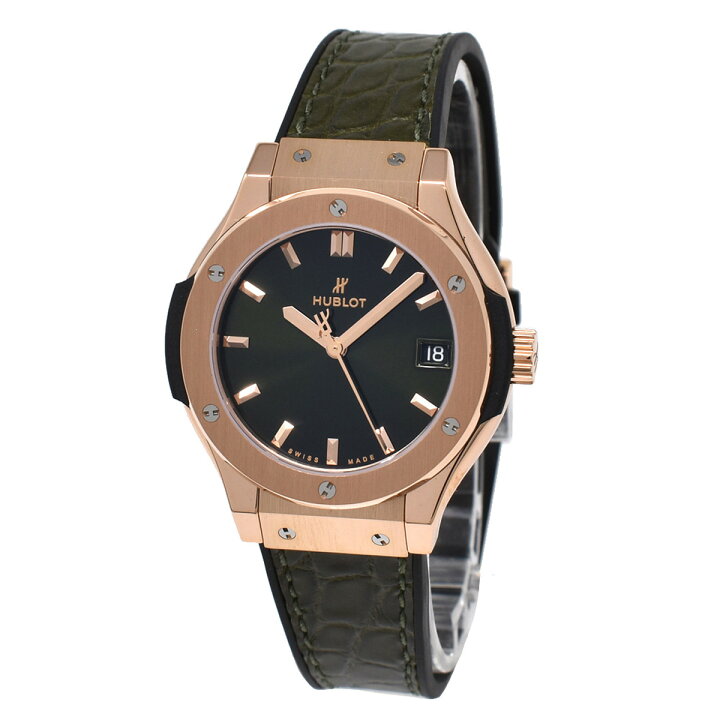 楽天市場】HUBLOT ウブロ 腕時計 女性用 金無垢 CLASSIC FUSION 