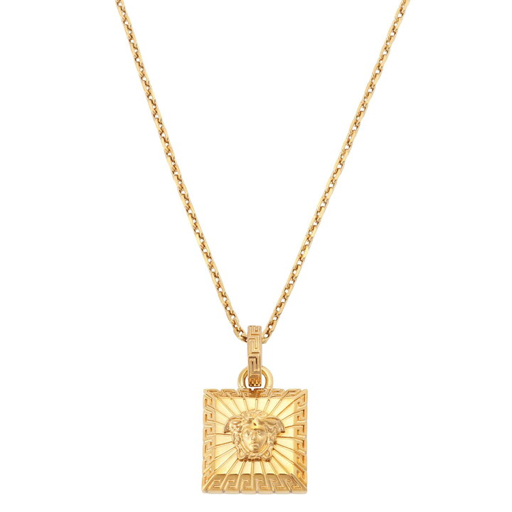 楽天市場】ヴェルサーチェ Versace メドゥーサ スクエア ペンダント  